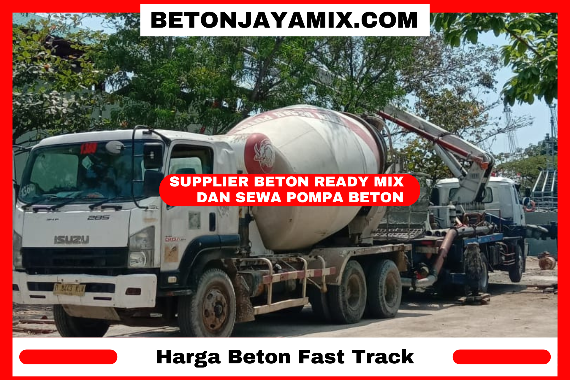 Harga Readymix Fast Track