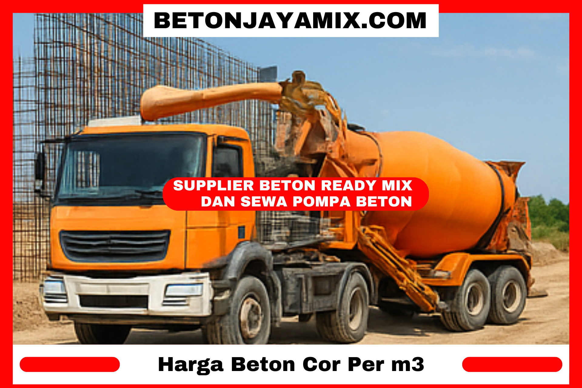 Harga Beton Cor Per m3